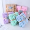 2in1 Skin-friendly and Breathable Coral Velvet Bath Towel