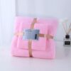 2in1 Skin-friendly and Breathable Coral Velvet Bath Towel