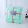 2in1 Skin-friendly and Breathable Coral Velvet Bath Towel
